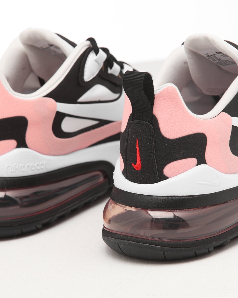 Nike Women\u0027s Air Max 270 React Black/White/Coral
